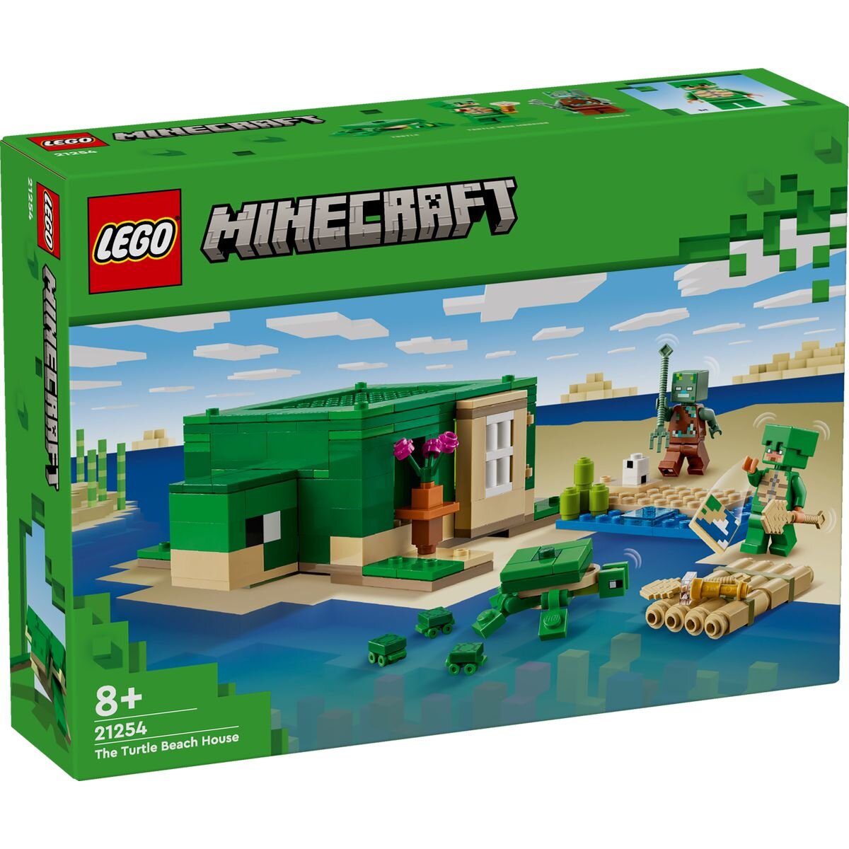 LEGO® Minecraft™ 21254 Das Schildkrötenstrandhaus