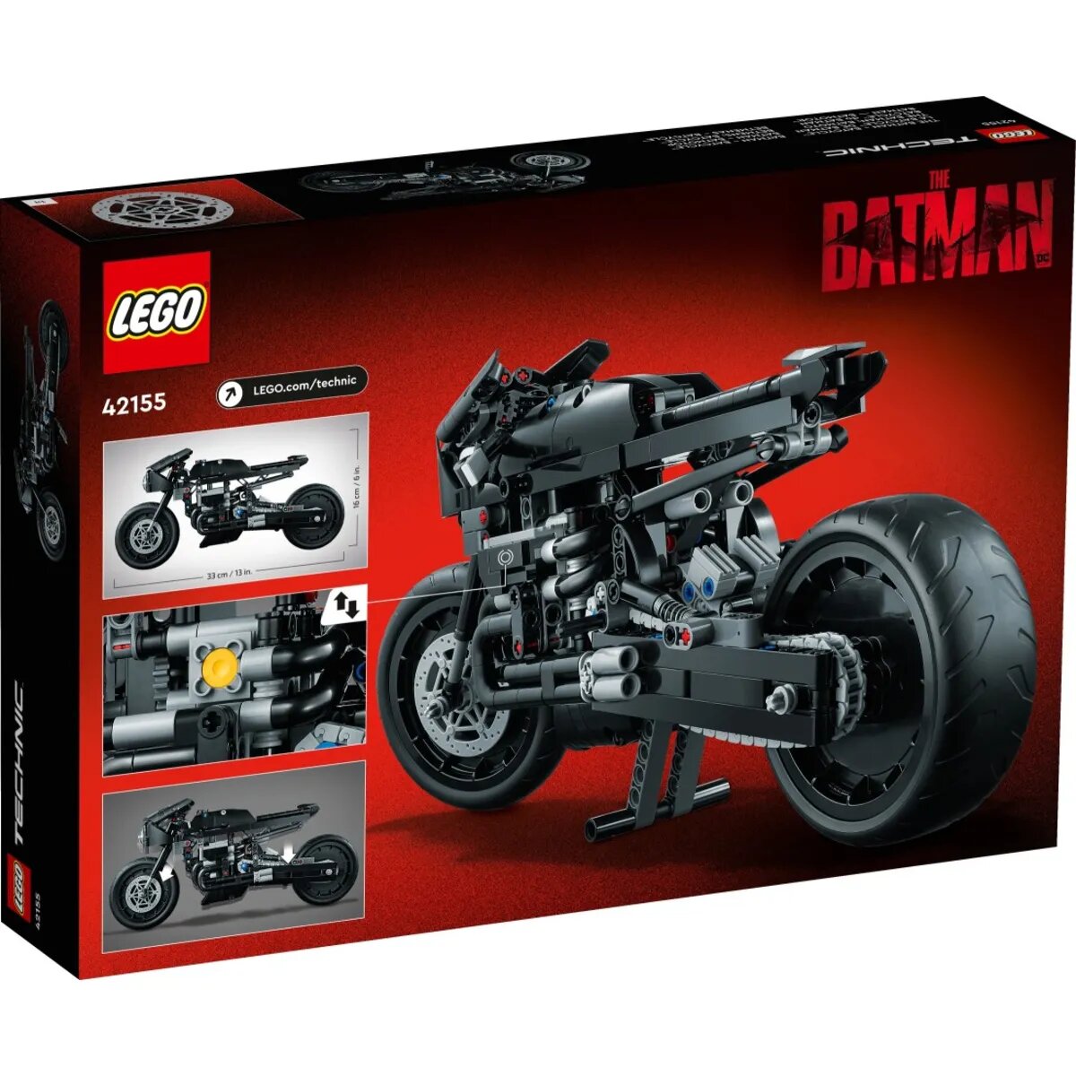 LEGO® Technic 42155 THE BATMAN – BATCYCLE™