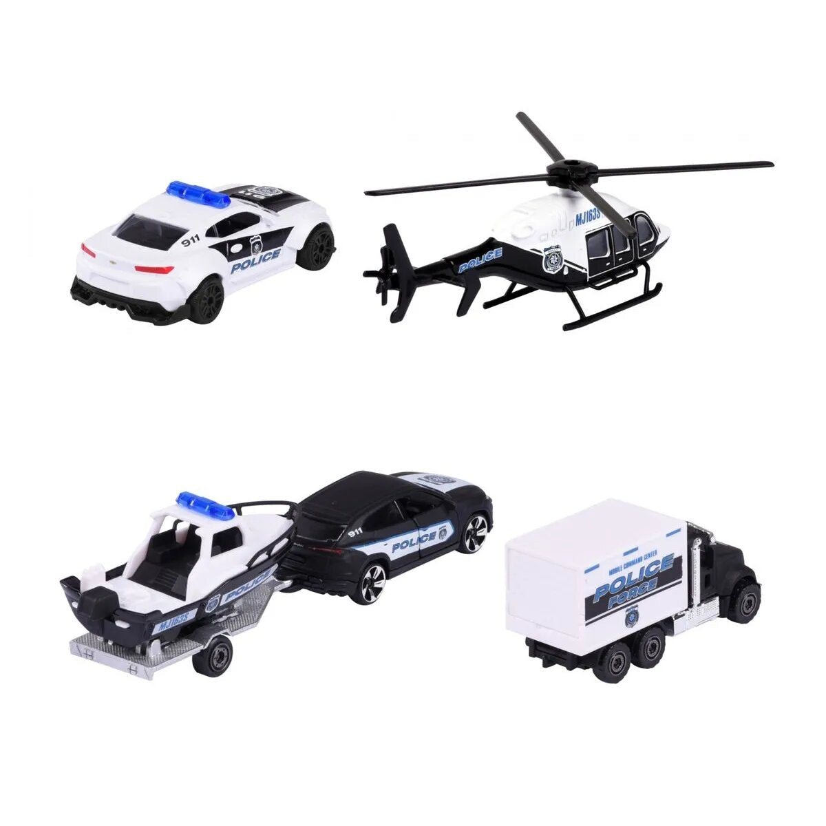 Majorette Police Force 4 Pieces Giftpack