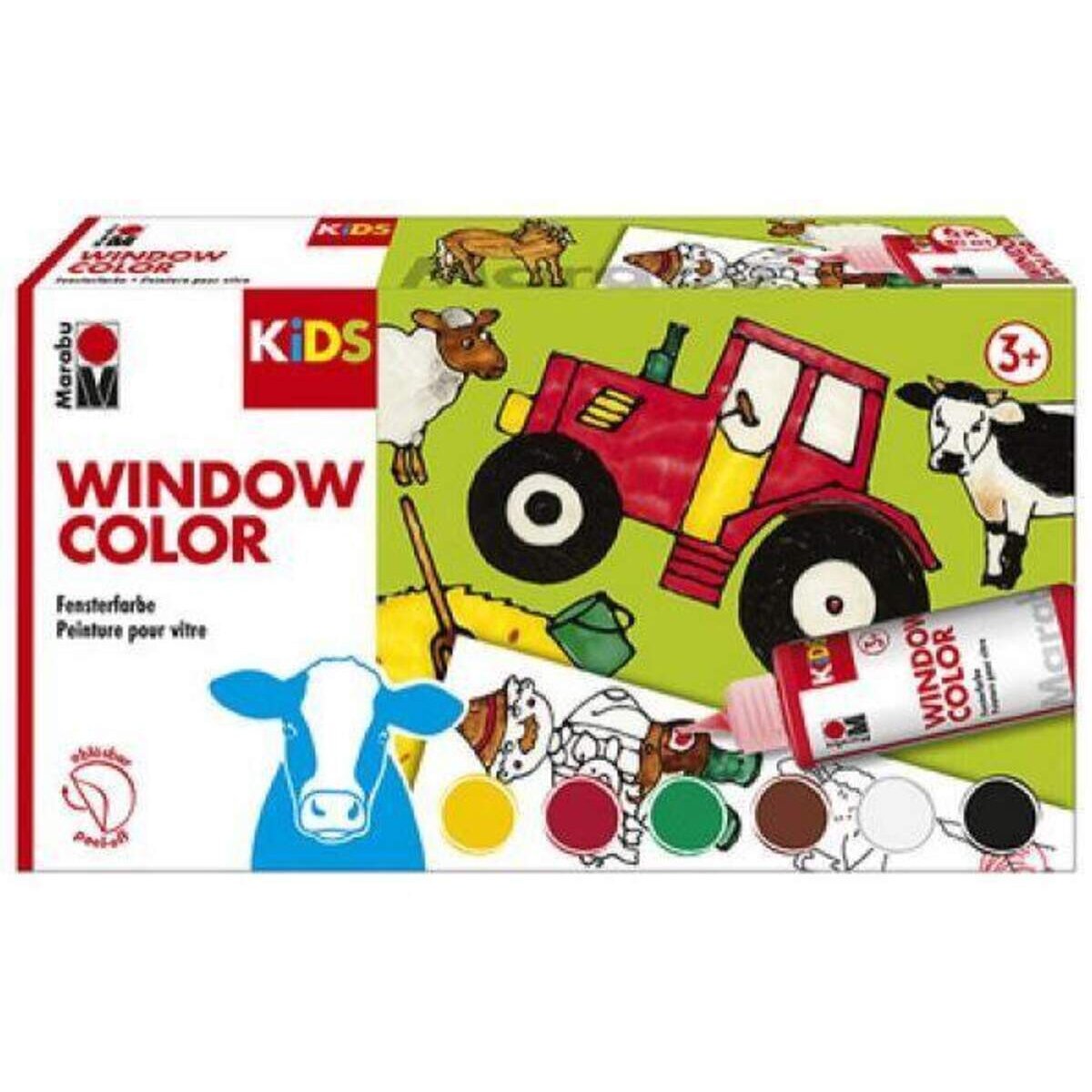 Marabu Kids Window Color Bauernhof-Set