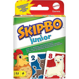 Mattel Games Skip-Bo Junior Kinderspiel, Kartenspiel, Familienspiel