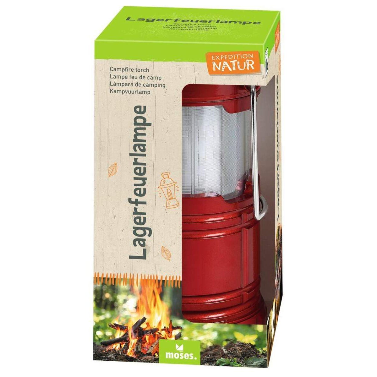 moses. Expedition Natur Lagerfeuerlampe