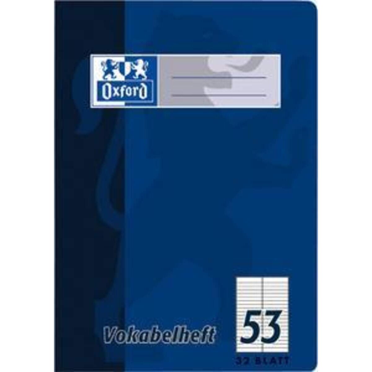 Oxford Vokabelheft A4 Lin. 53, 32 Blatt, SCRIBZEE®