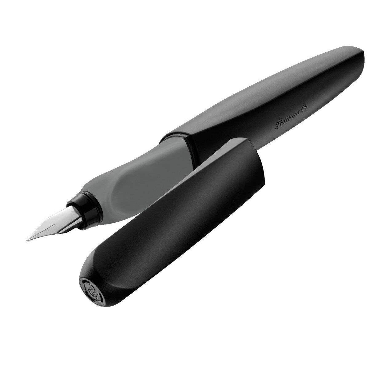 Pelikan Twist® Füller Feder M, Black, universell für Rechts- und Linkshänder