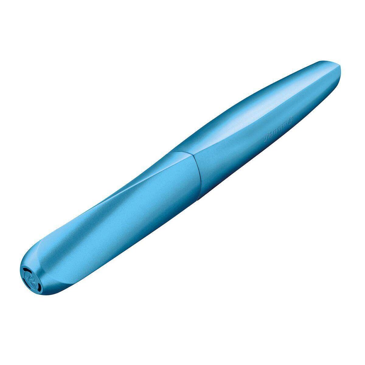 Pelikan Twist® Roller Twist, Frosted Blue universell für Rechts- und Linkshänder