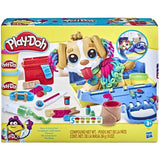 Play-Doh Tierarzt Spielset mit Spielzeughund, Tragebox, 10 Knetwerkzeugen und 5 Farben