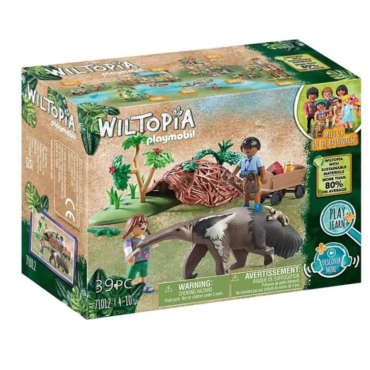 PLAYMOBIL® 71012 Wiltopia - Ameisenbärpflege