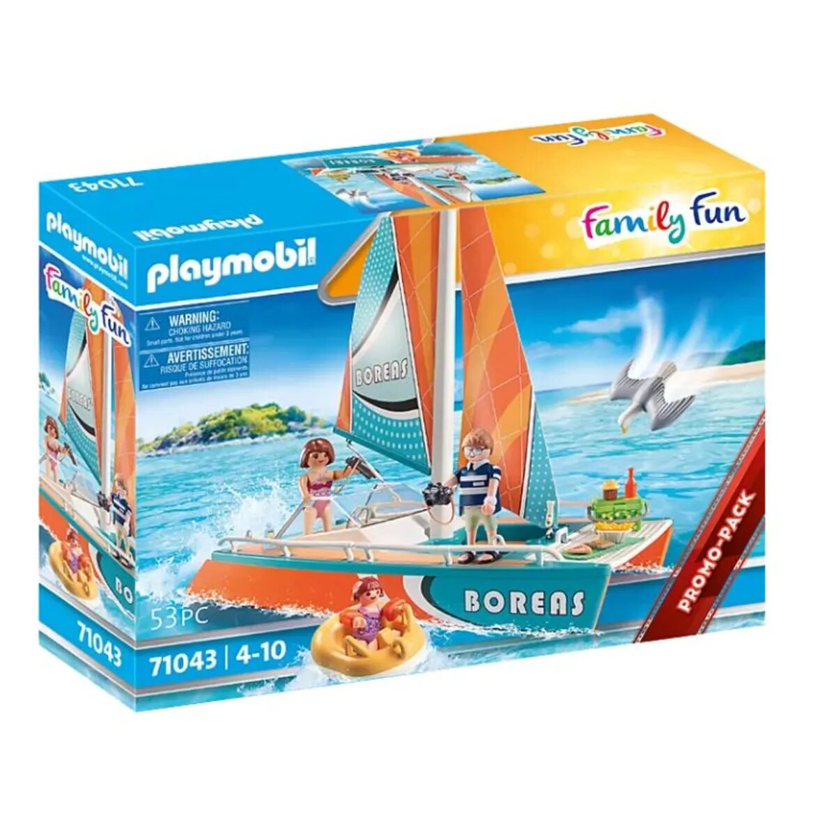 PLAYMOBIL® 71043 Familiy Fun Katamaran