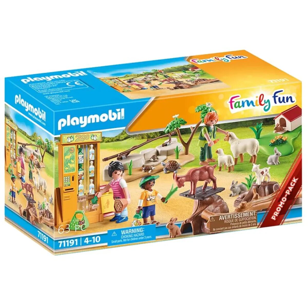 PLAYMOBIL® 71191 Family Fun: Erlebnis-Streichelzoo