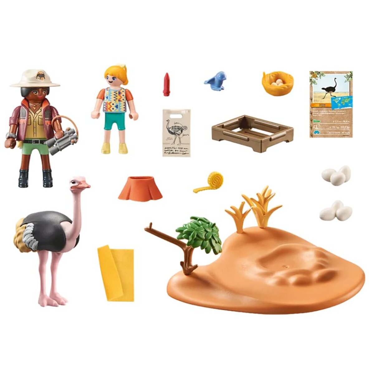 PLAYMOBIL® 71296 Wiltopia - Zu Gast bei Papa Strauß