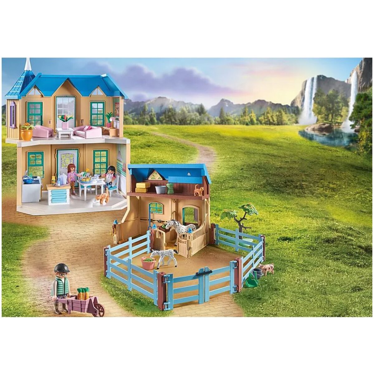 PLAYMOBIL® 71351 Horses of Waterfall - Waterfall Ranch