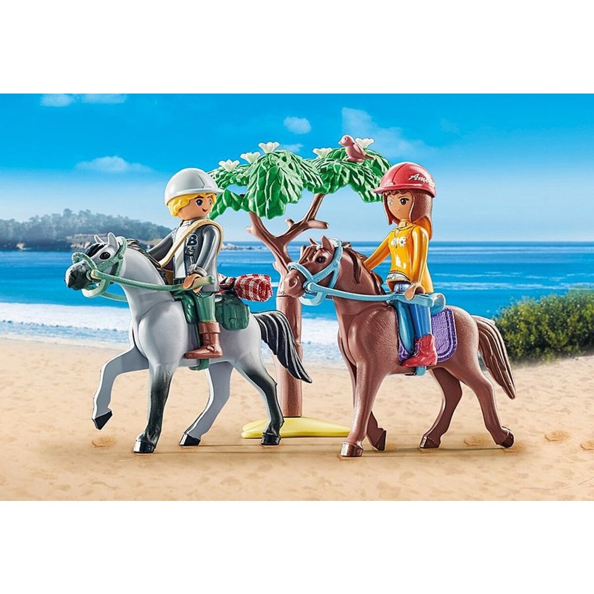 PLAYMOBIL® 71470 Horses of Waterfall - Reitausflug an den Strand mit Amelia und Ben