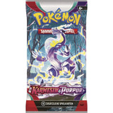 Pokemon Booster Karmesin & Purpur, 1 Stück, Design 4-fach sortiert