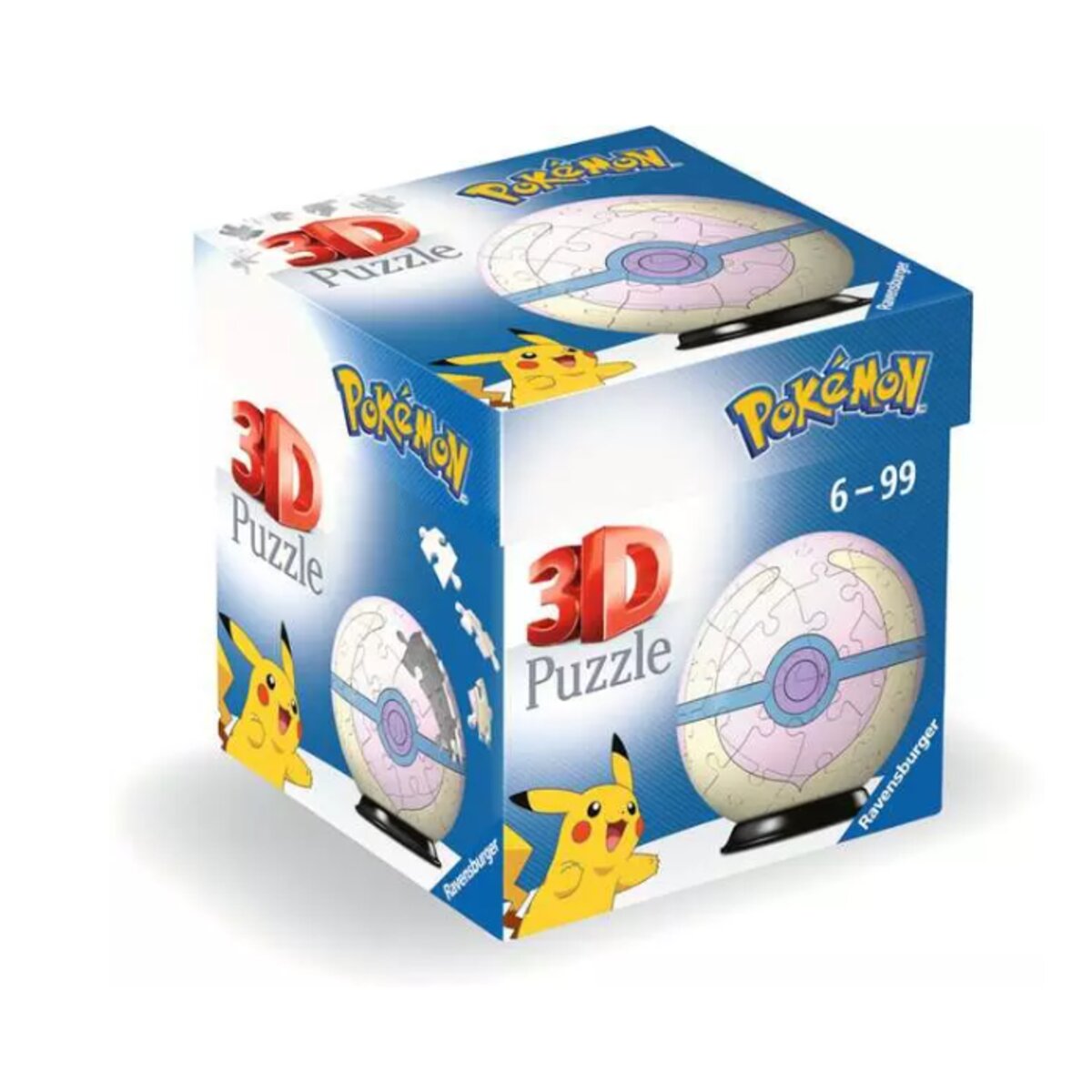 Ravensburger 3D Puzzle Ball Puzzle-Ball Pokémon Heilball