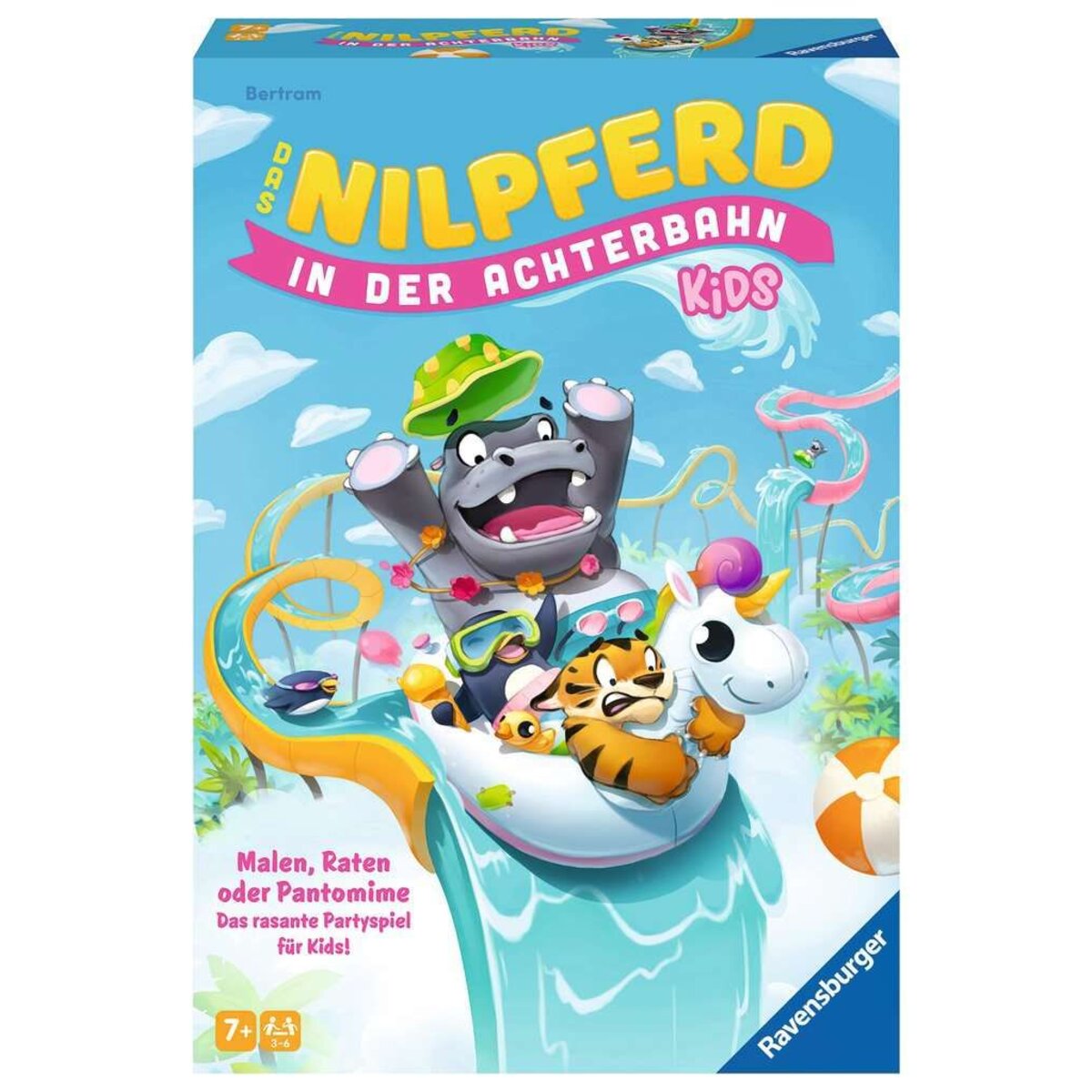 Ravensburger Das Nilpferd in der Achterbahn Kids