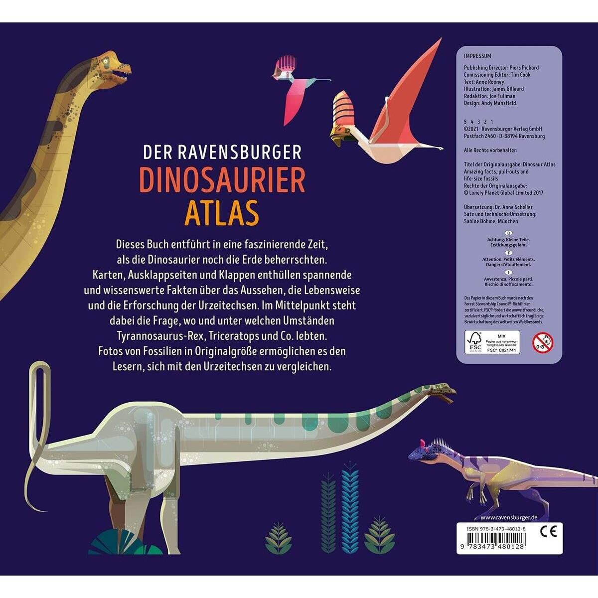 Ravensburger Der Ravensburger Dinosaurier-Atlas