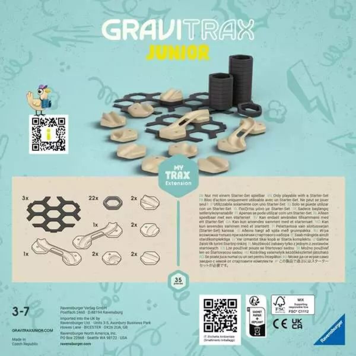 Ravensburger GraviTrax Junior Extension Trax