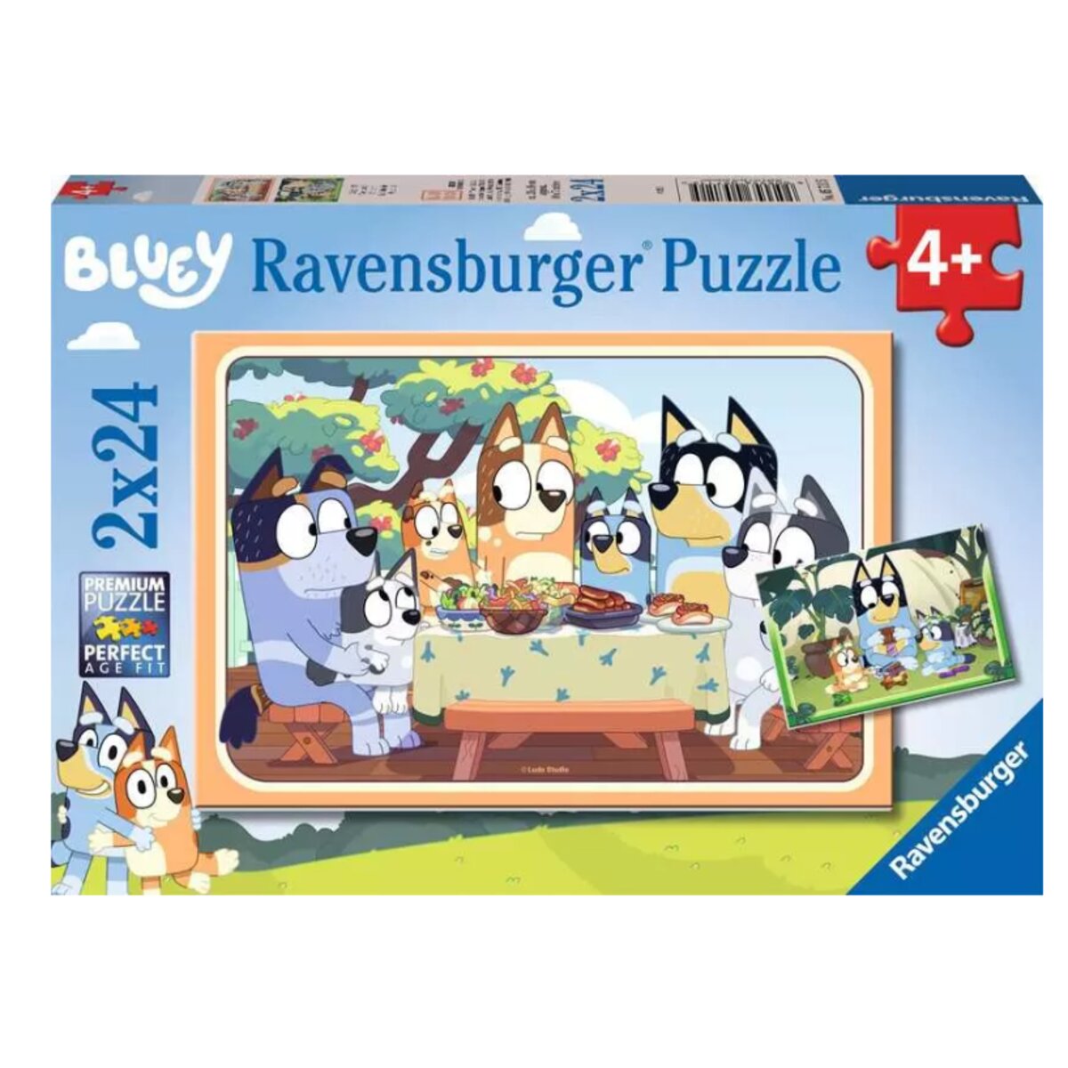 Ravensburger Kinderpuzzle ab 4 Jahren  - Auf gehts!  24 Teile
