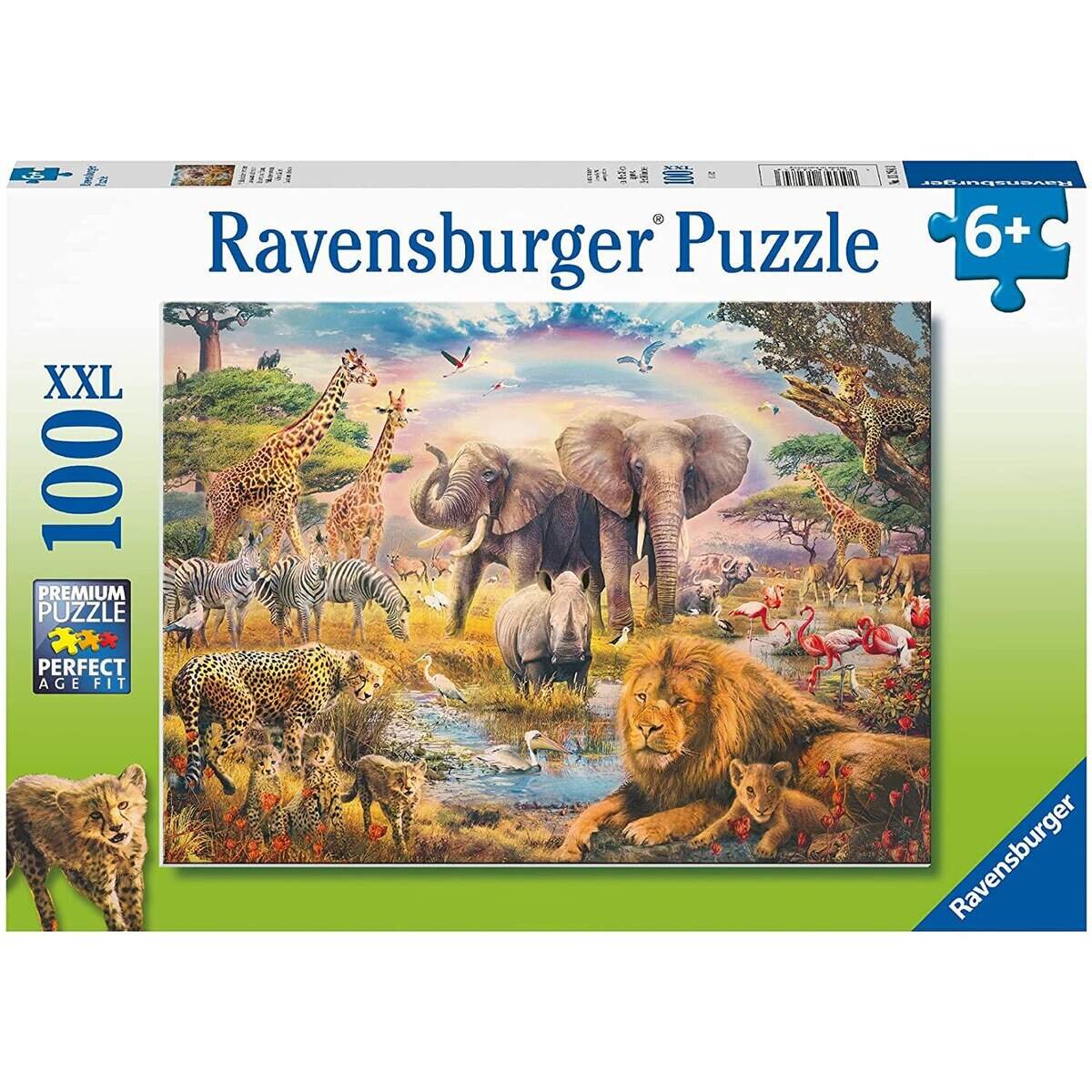 Ravensburger Puzzle - Afrikanische Savanne, 100 Teile