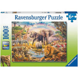 Ravensburger Puzzle - Afrikanische Savanne, 100 Teile