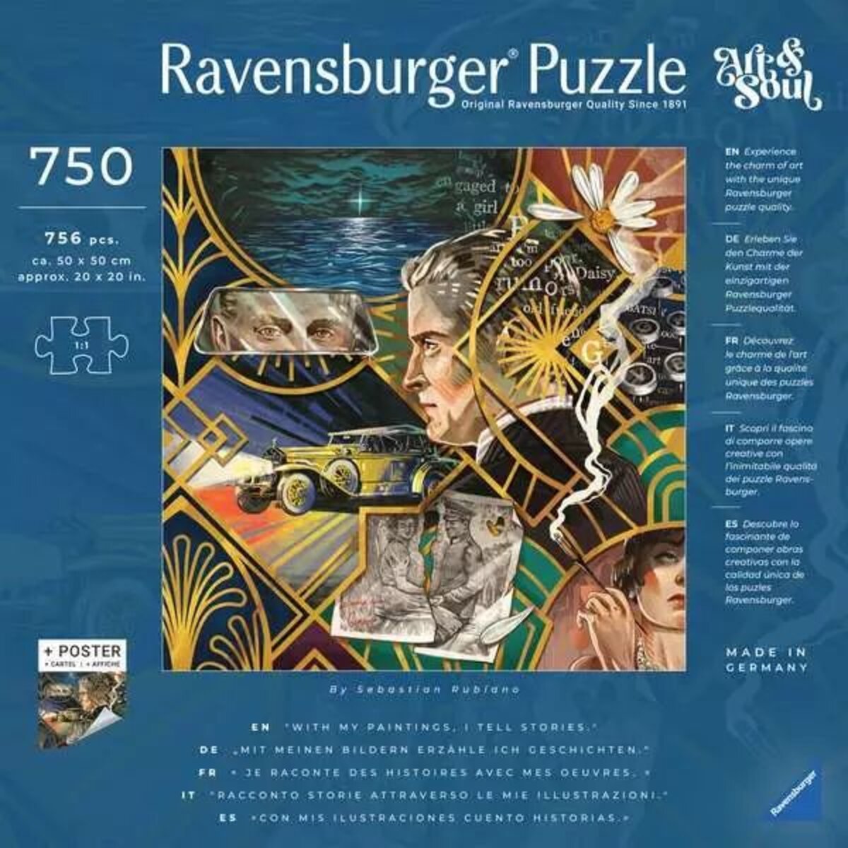 Ravensburger Puzzle - The Great Gatsby, 750 Teile