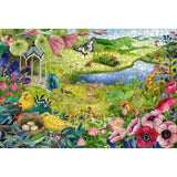 Ravensburger Wooden Puzzle - Wilder Garten, 500 Teile