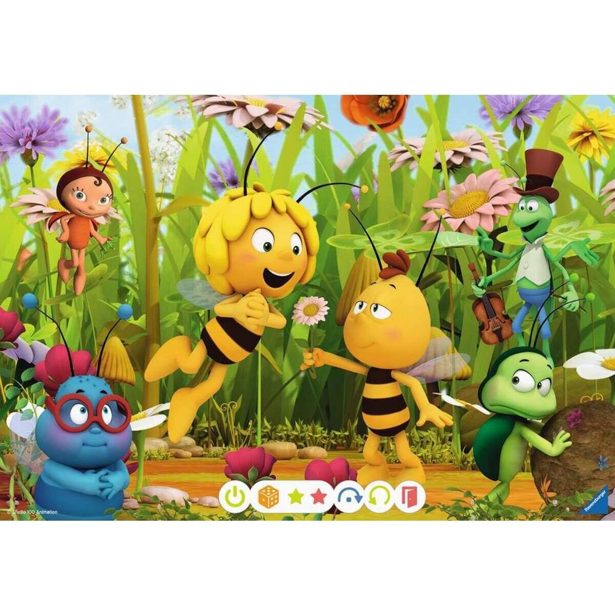 Ravensburger tiptoi® Puzzle für kleine Entdecker: Die Biene Maja