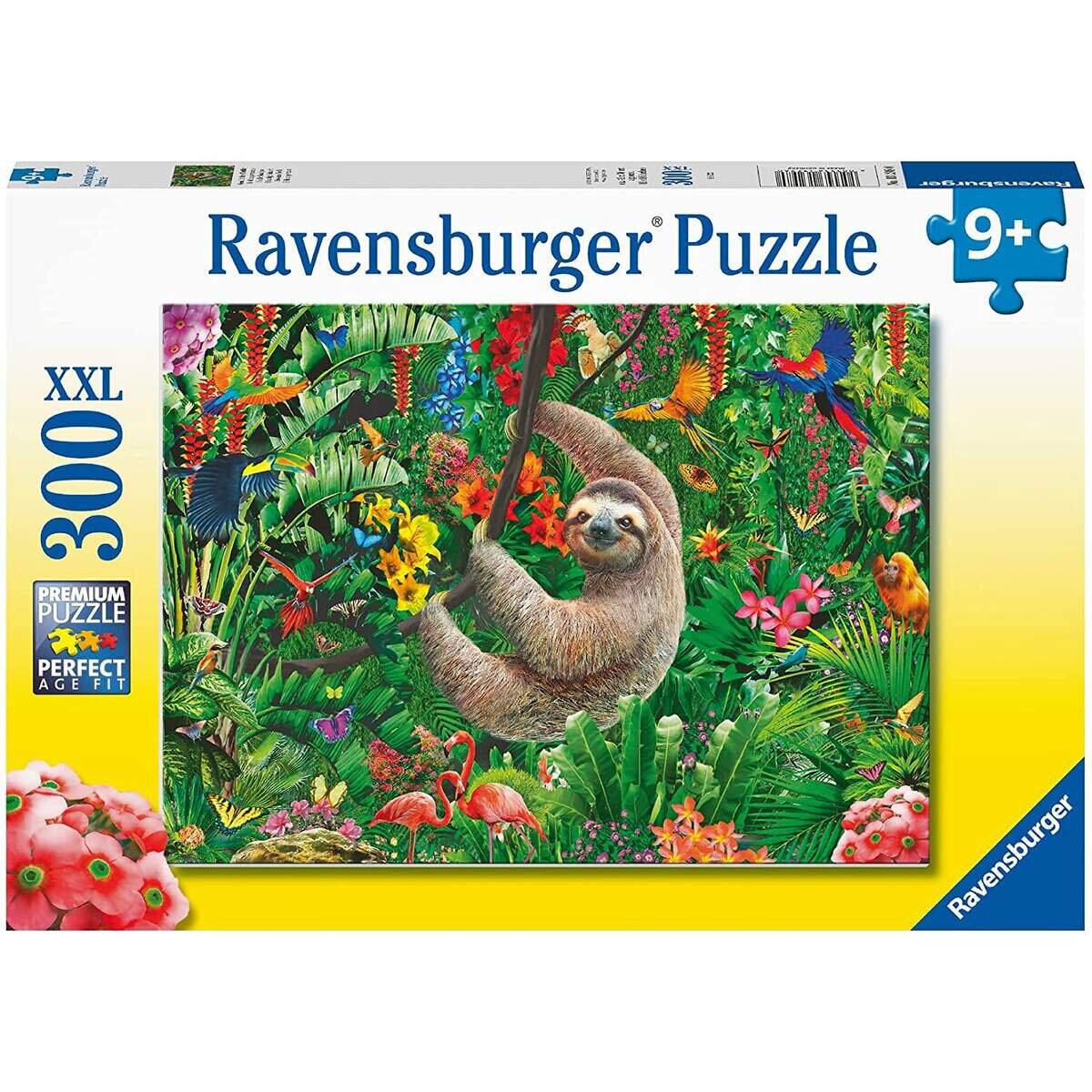 Ravensburger XXL Puzzle - Gemütliches Faultier, 300 Teile