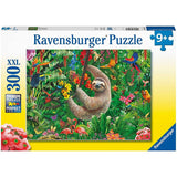 Ravensburger XXL Puzzle - Gemütliches Faultier, 300 Teile