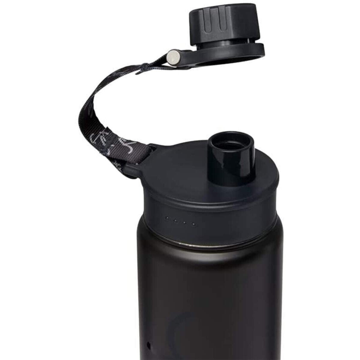 Satch Edelstahl-Trinkflasche Alu 0,5l Schwarz (Black Steel)