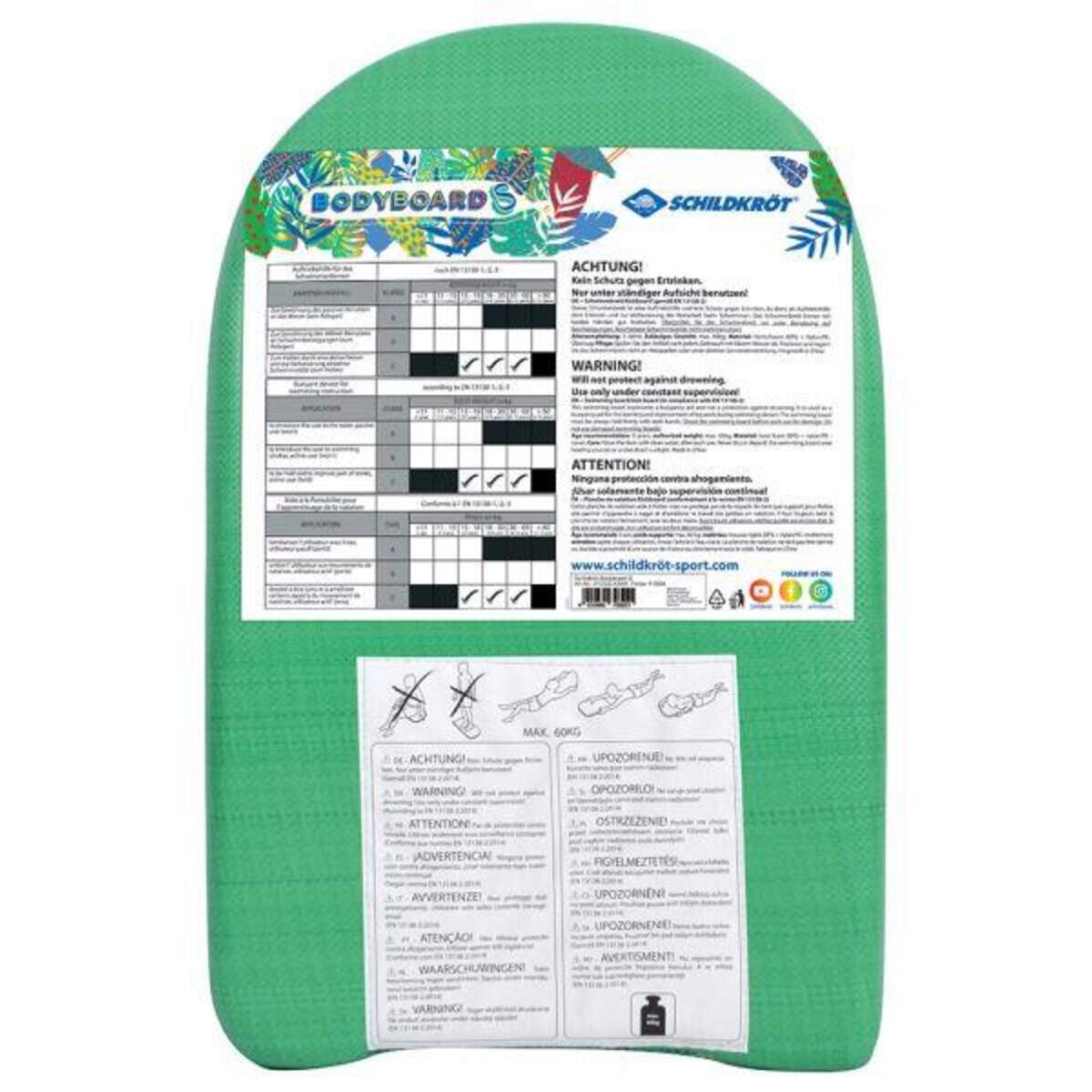 Schildkröt Bodyboard S