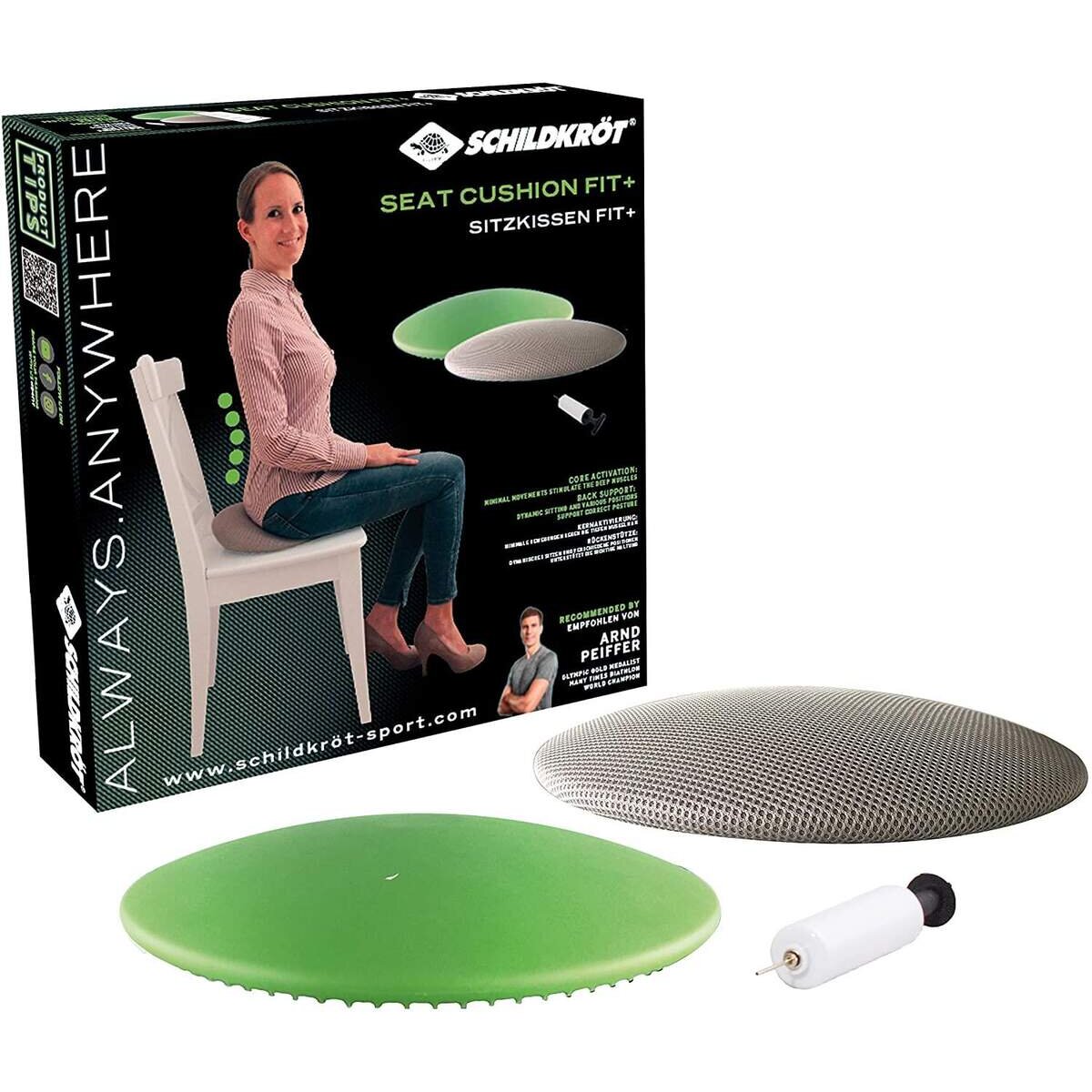 Schildkröt Fitness Seat Cushion Fit+, neuartiges Sitzkissen,