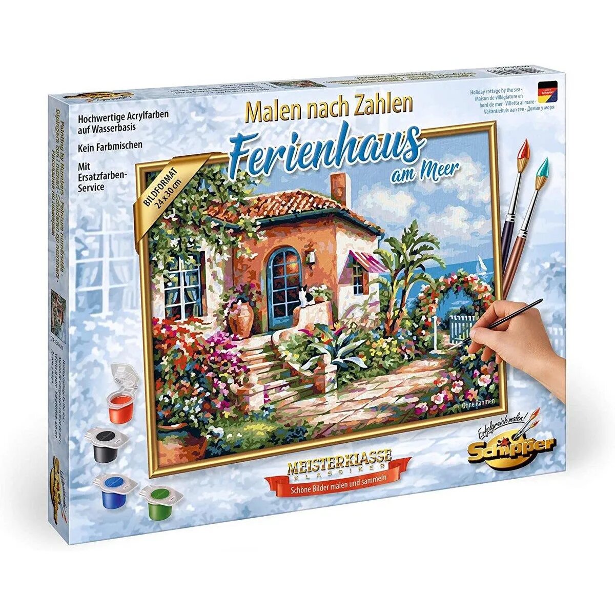 Schipper Malen nach Zahlen - Ferienhaus am Meer