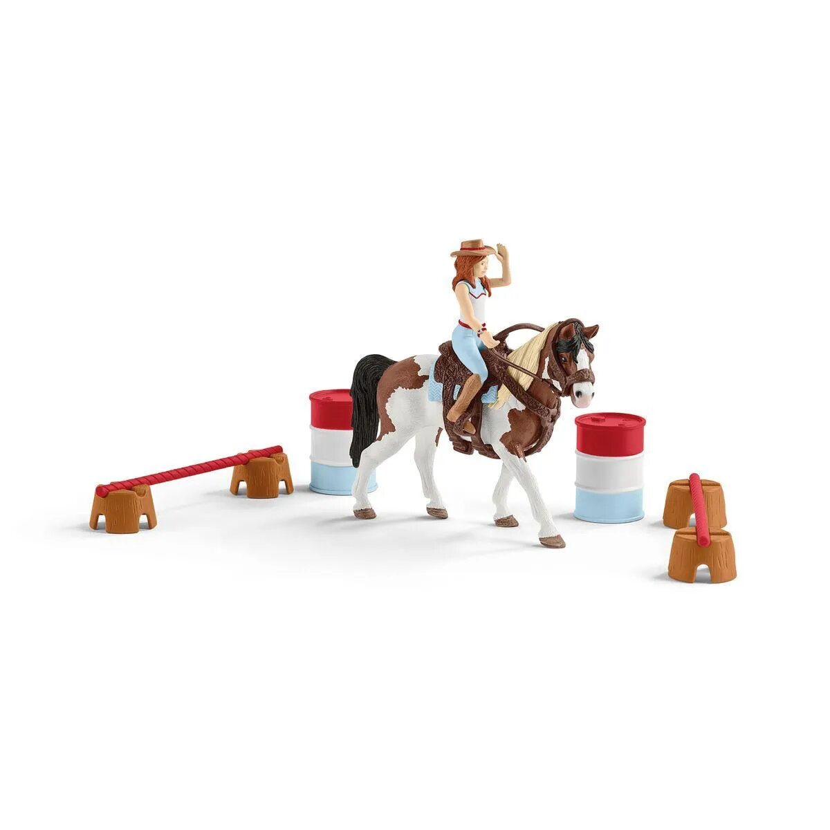 Schleich® 42441 Horse Club Horse Club Hannahs Western-Reitset