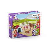 Schleich® 42458 Horse Club Hannahs Gastpferde mit Hündin Ruby