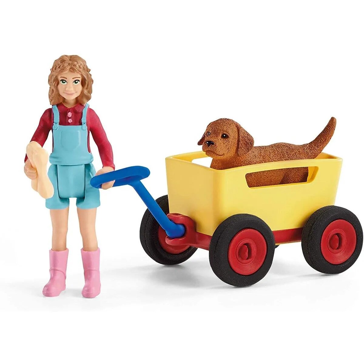 Schleich® 42543 Farm World Bollerwagen-Ausflug