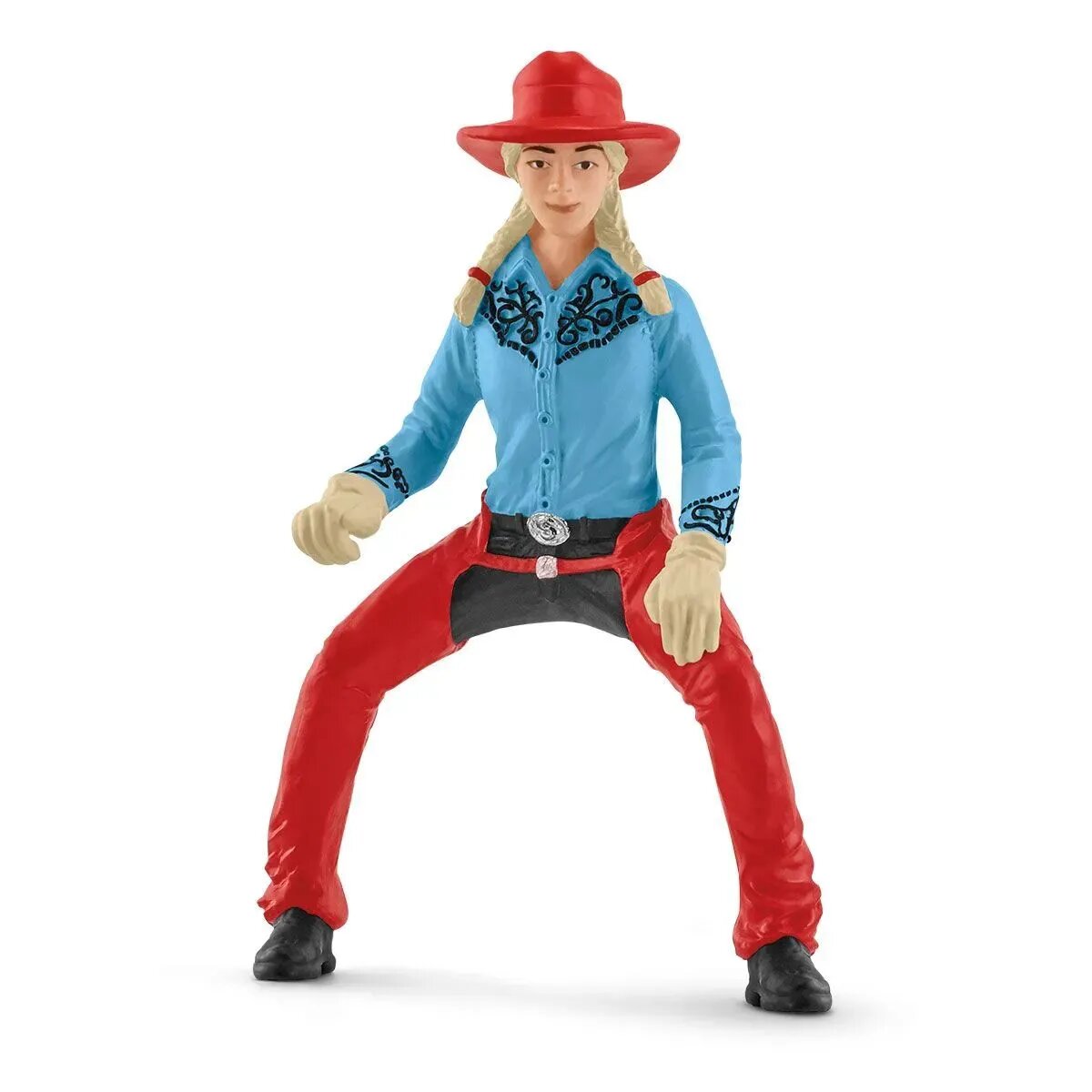 Schleich® 42576 Farm World Barrel Racing mit Cowgirl