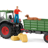 Schleich® 42608 Farm World - Traktor mit Anhänger