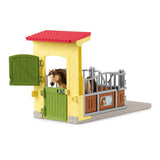 Schleich® 42609 Farm World - Ponybox mit Islandpferd Hengst