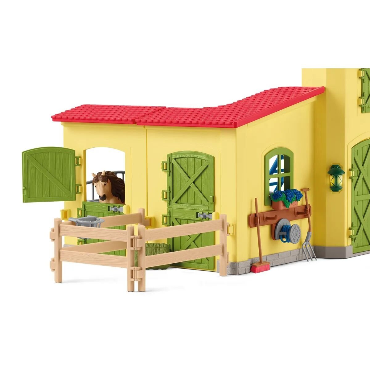 Schleich® 42609 Farm World - Ponybox mit Islandpferd Hengst