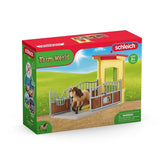 Schleich® 42609 Farm World - Ponybox mit Islandpferd Hengst