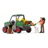 Schleich® 42659 Farm World - Waldbauer mit Fahrzeug