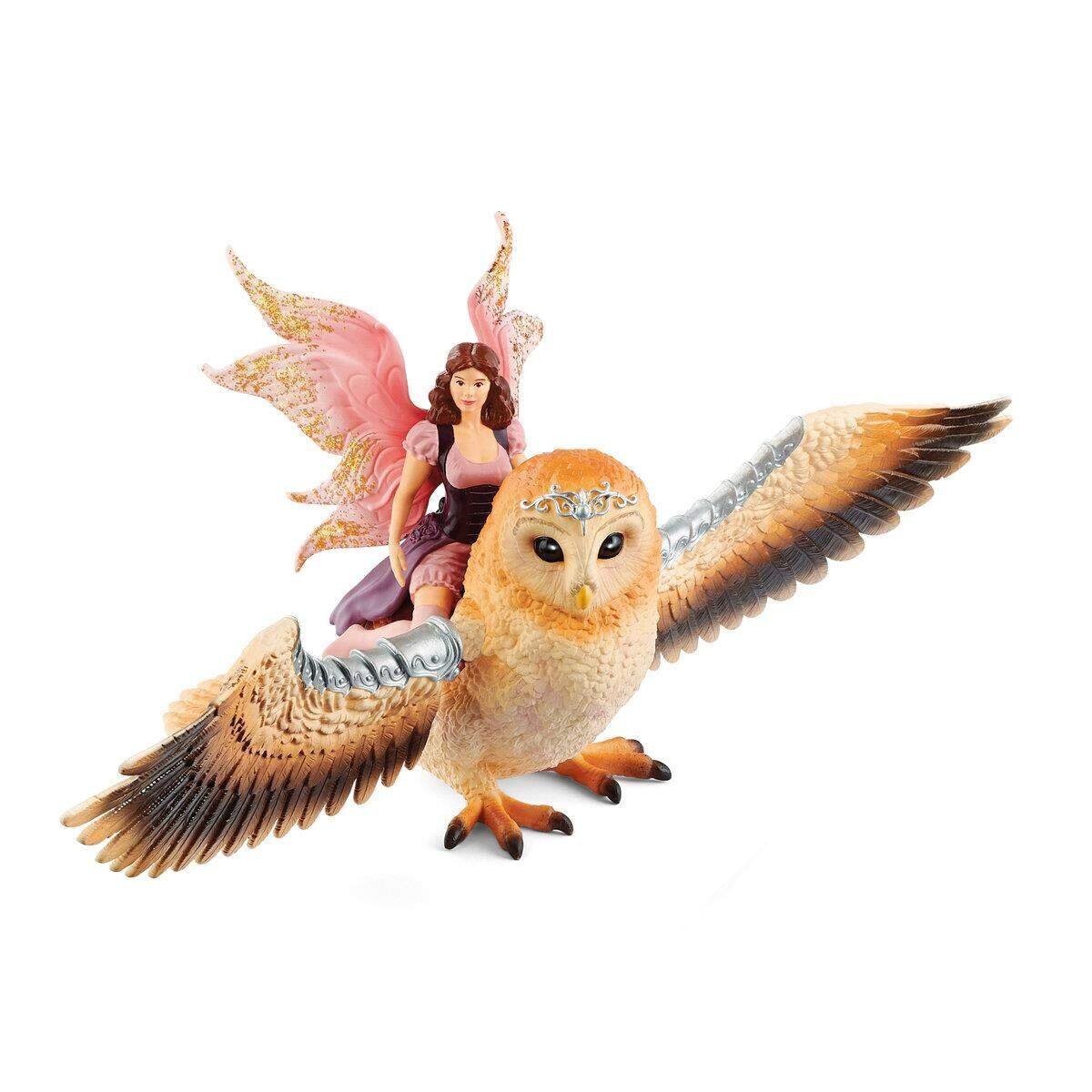 Schleich® 70713 bayala® Elfe auf Glitzer-Eule