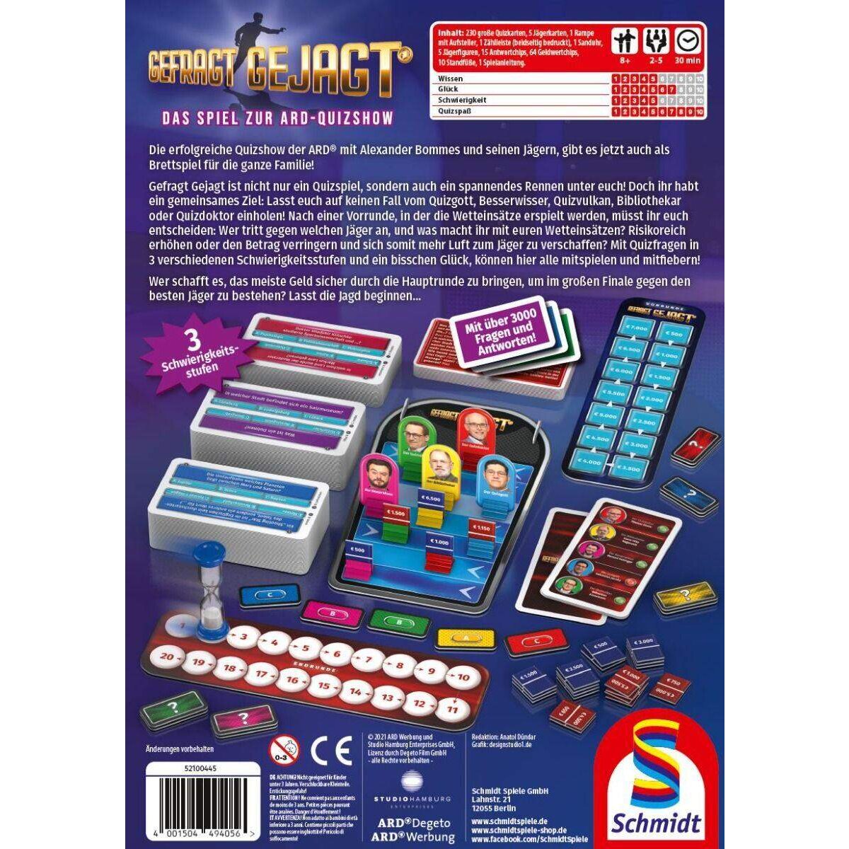 Schmidt Spiele Gefragt Gejagt - Das Brettspiel