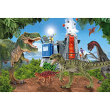 Schmidt Spiele Kinderpuzzle  Dinosaurs, Dinosaurier der Urzeit, 100 Teile, mit Saichania mini Figur