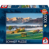 Schmidt Spiele Puzzle - Garmisch-Partenkirchen – Murnauer Moos, 1.000 Teile