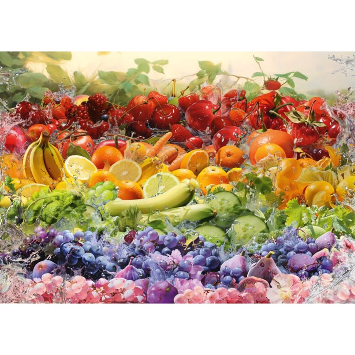 Schmidt Spiele Puzzle - Frucht-Cocktail, 1000 Teile