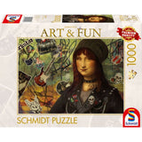 Schmidt Spiele Puzzle - Mona Lisa 2024, 1000 Teile