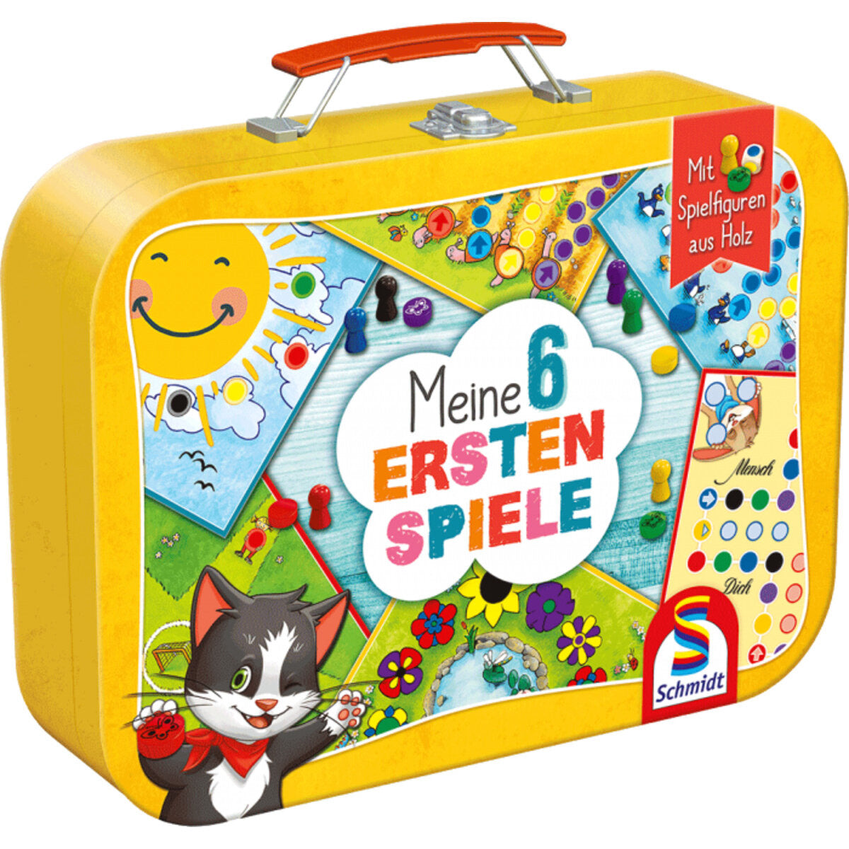 Schmidt Spiele Spielekoffer Meine ersten 6 Spiele