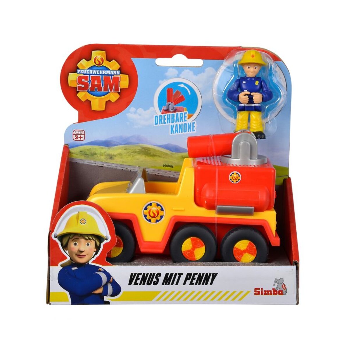 Simba Feuerwehrmann Sam Junior Venus mit Penny Figur